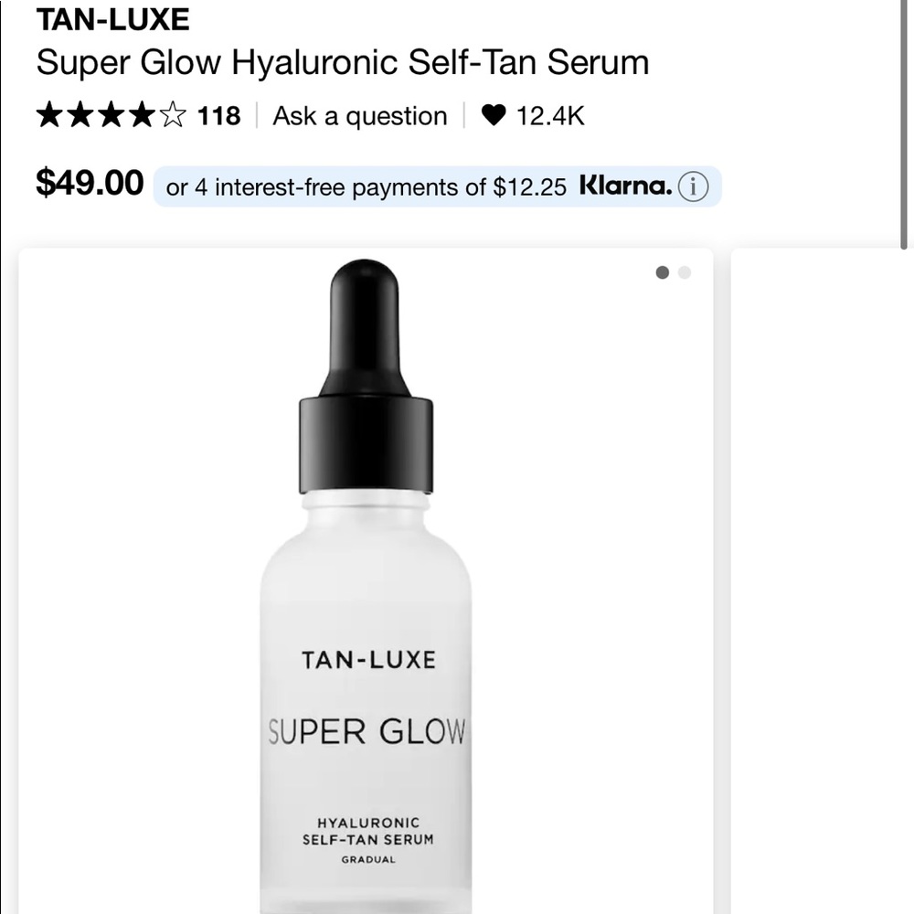 Tan luxe - super glow